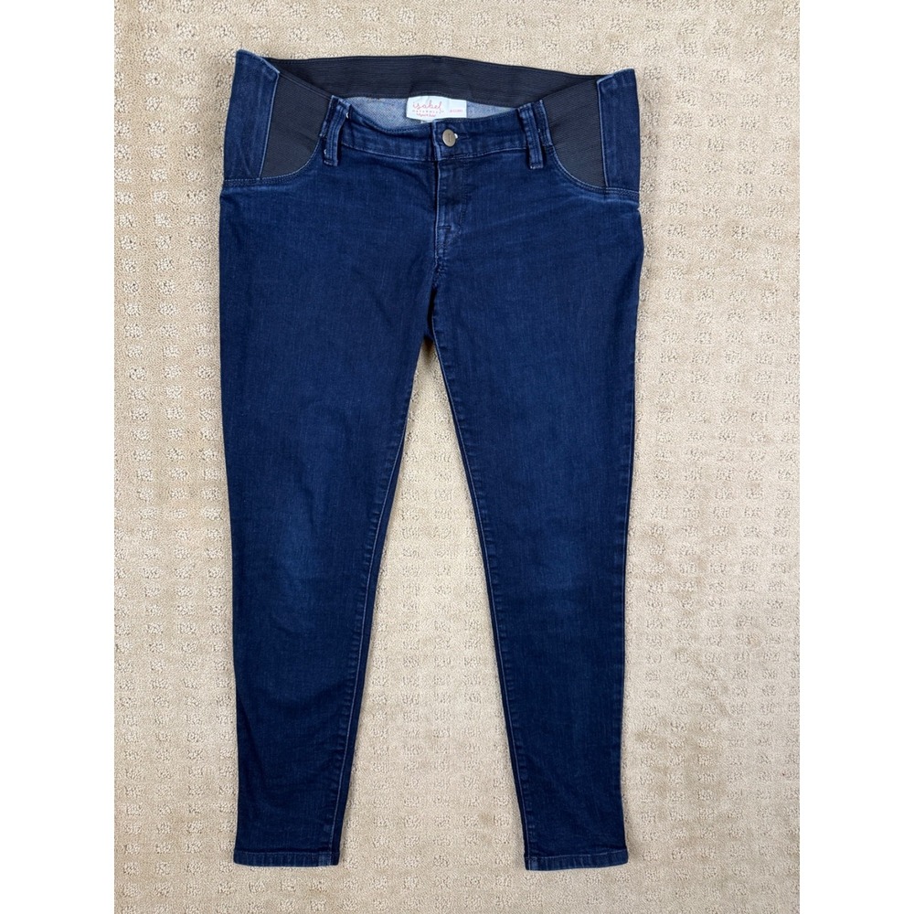 Isabel Maternity Jeans Size 8/29R (32x26) Dark Wash Jeggings #1260